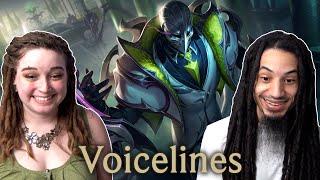 Debonair Zed Voicelines Reaction  League Of Legends [upl. by Artiek]