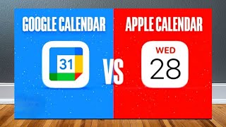 Google Calendar vs Apple Calendar The Best Calendar For Everybody [upl. by Tisbee]