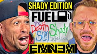 The BOYZ FIRST time REACTION to Eminem  Fuel Shady Edition feat Westside Boogie amp GRIP WTFFF [upl. by Mihalco]