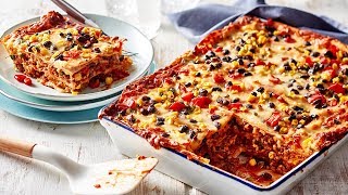 How to make Mexican Lasagne with Tortillas [upl. by Yblocaj]