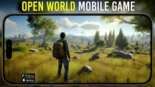 NEW OPEN WORLD GAME LIKE DAYZ  ANDROID BETA GAMEPLAY [upl. by Sibylla297]