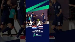 HIGHLIGHTS Croatia vs Thailand Futsal World Cup [upl. by Tybie306]