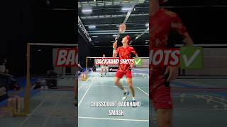 Viktor Axelsen’s different backhand shots Technique amp repetition 🏸🎯 Badminton Training axelsen [upl. by Acina631]