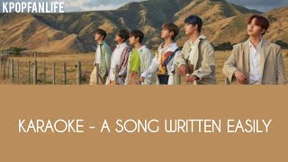 KPOP  KARAOKE  ONEUS  A song written easily  romanized [upl. by Anaib]