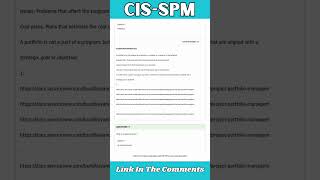 CISSPM  Certified Implementation Specialist – Strategic Portfolio Management Exam Dumps PDF [upl. by Ennelram]