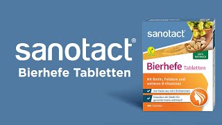 sanotact Bierhefe Tabletten [upl. by Jareen]