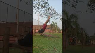 Dragon flag dragonflag calisthenics motivation planche academia calistenia brasil fitness [upl. by Anelaj]