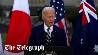 Joe Biden appears to snap at staffers during a press conference [upl. by Dorine]