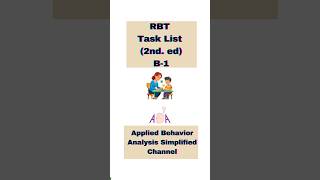 RBT Task List Unleash the Power of Free Operant Observation [upl. by Mima]