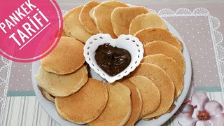 Pankek tarifi 💯 Çok pratik ve çok kolay tarif pankek pancakes [upl. by Davis272]