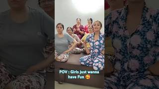 Pyjama party with my girl gang shorts youtubeshorts [upl. by Irap]