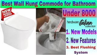 Best Wall Hung Commode in 2024 [upl. by Anirtruc]