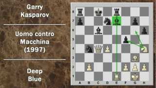 Partite Commentate di Scacchi 17 Deep Blue vs Kasparov  Uomo contro Macchina  1997  Game 6 [upl. by Cacka21]