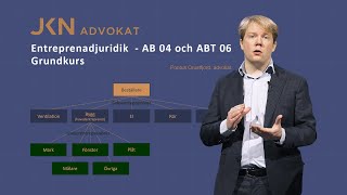 Entreprenadjuridik AB 04 och ABT 06  Grundkurs  Onlineutbildning [upl. by Anasor]