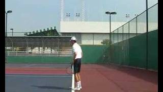 Topspin Tennis Serve Part III  Adding Power [upl. by Anirres]