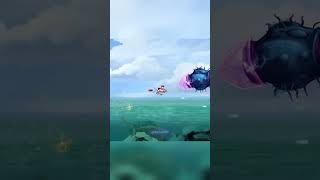 Giant Eel Boss Fight  Rayman Origins Shorts [upl. by Nylanaj614]