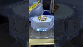 Mucham ytshorts gold ring goldring mohan jewellery ringcollection goldjewellery [upl. by Eitra]