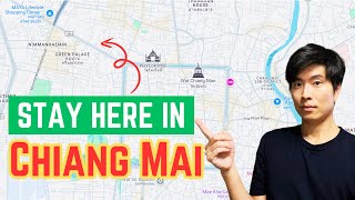 WHERE TO STAY in CHIANG MAI Nimman vs Santitham for Digital Nomads and Expats2024 [upl. by Kciremed]