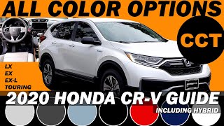 2020 Honda CRV  Color Options Buying Guide [upl. by Sedecram]