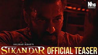 SIKANDAR OFFICIAL TEASER SOON🔥 SALMAN KHANS LOOK🤯  HUGE UPDATES BY PRODUCERS [upl. by Olmsted]