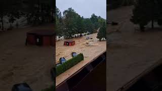 15092024  Stronie Śląskie Lower Silesian Voivodeship Poland  Massive flood after dam burst [upl. by Vinita858]