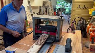 DIY Maximizing a Thicknesser Planer for Thin Wood Pieces [upl. by Tanaka333]