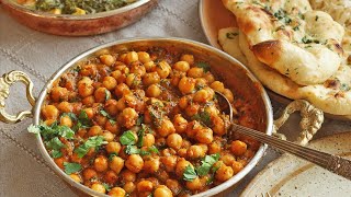 Chana Masala Recipe • Chickpea Curry Recipe • Chole Bhature Recipe • How To Make Chickpeas Recipe [upl. by Ronoh]