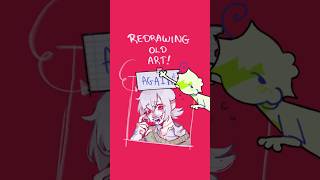 REDRAWING ARTAGAIN artshorts digitalart [upl. by Idihsar]