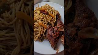 stir fry pasta and chicken [upl. by Ylelhsa]