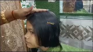 Blunt Haircut Kaise Kare  Blunt Haircut Tutorial  How to Do Blunt Cut  All About Hairs [upl. by Nywroc]