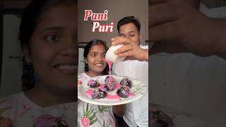 My Sister Vs Me  Who will make the best and unique Pani Puri shorts [upl. by Marchese]