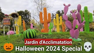 Halloween 2024  Jardin dAcclimatation 💀🎃  Dia de Los Muertos en Paris 2024  Halloween Special 🎃💀 [upl. by Coben100]