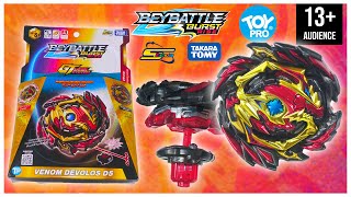 BULLET IS BACK NEW Venom Devolos D5 BeyBattle Burst Rise B145T Review Test Battles [upl. by Manvell]