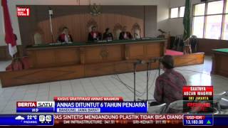 Annas Maamun Dituntut 6 Tahun Penjara [upl. by Yttap]