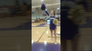 More Hanceville High School Cheerleader action during timeout vs Oneonta January 29 2024 [upl. by Sdlonyer]