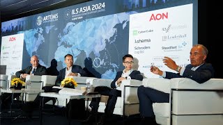 Singapore Reinsurers’ Association SRA fireside chat  ILS Asia 2024 [upl. by Sabba777]