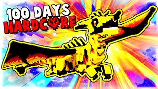 We Survived 100 Days as Dragons in Minecraft Hardcore [upl. by Ordnasil]