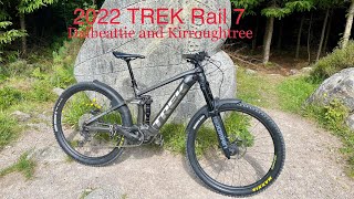 New eMTB  Trek Rail 7  Scotland Trail Footage Dalbeattie  Kirroughtree [upl. by Teemus189]