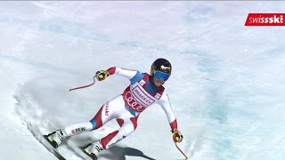 World Cup CransMontana 2021  Highlights SuperG [upl. by Sivad]