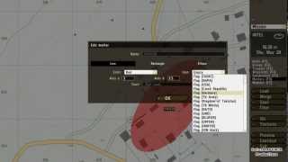 ARMA 2  Editor Starters Guide  Groups  Waypoints  Synchronizing  Markers [upl. by Adnoluy]