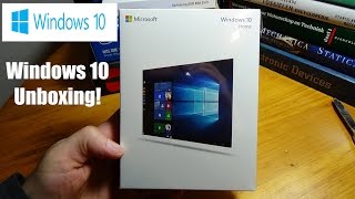 Microsoft Windows 10 Professional 32Bit64Bit Unboxing Review and process of installation [upl. by Telford]