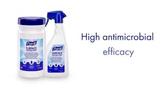 PURELL Surface Sanitising Spray and Wipes Video EN [upl. by Feldt999]