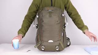 MOUNTAINTOP 35L Hiking Camping Travel Backpack with rain Cover [upl. by Arreis]