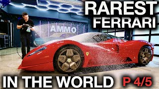 Detailing Rarest Ferrari in the World Glickenhaus P45 [upl. by Eiznyl]