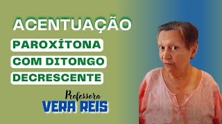 3055  ACENTUAÇÃO  PAROXÍTONA COM DITONGO DECRESCENTE [upl. by Neiluj]