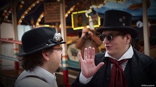 2 Steampunk Jahrmarkt  Impressionen  Jahrhunderthalle Bochum 2016 [upl. by Atenahs]