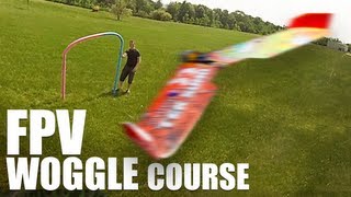 FPV Woggle Course RACE WINGS  Flite Test [upl. by Martella517]