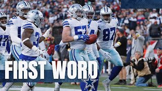 First Word Cowboys Win 35  29 Over Patriots [upl. by Sajet]