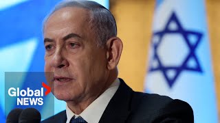 Israel’s Netanyahu visits US amid political tensions attacks in Middle East [upl. by Eanal]