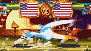 Marvel VS Capcom  Majeztik USA VS USA KingHodokan mvsc Fightcade マーベルvsカプコン [upl. by Rafaela935]